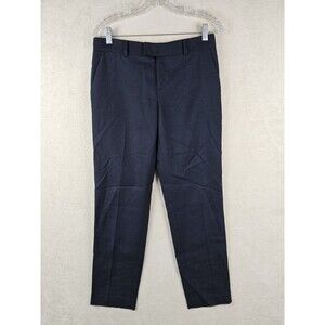 Club Monoco Women's Lined Wool Blend Dress Pants Navy Size 2